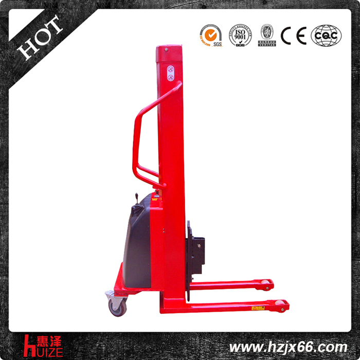 單柱式半電動堆高車 單柱式半電動堆高車