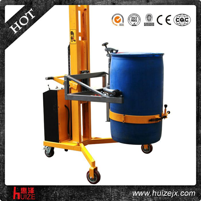半電動油桶車(直角腿,夾鐵桶翻轉) 半電動油桶車(直角腿,夾鐵桶翻轉)