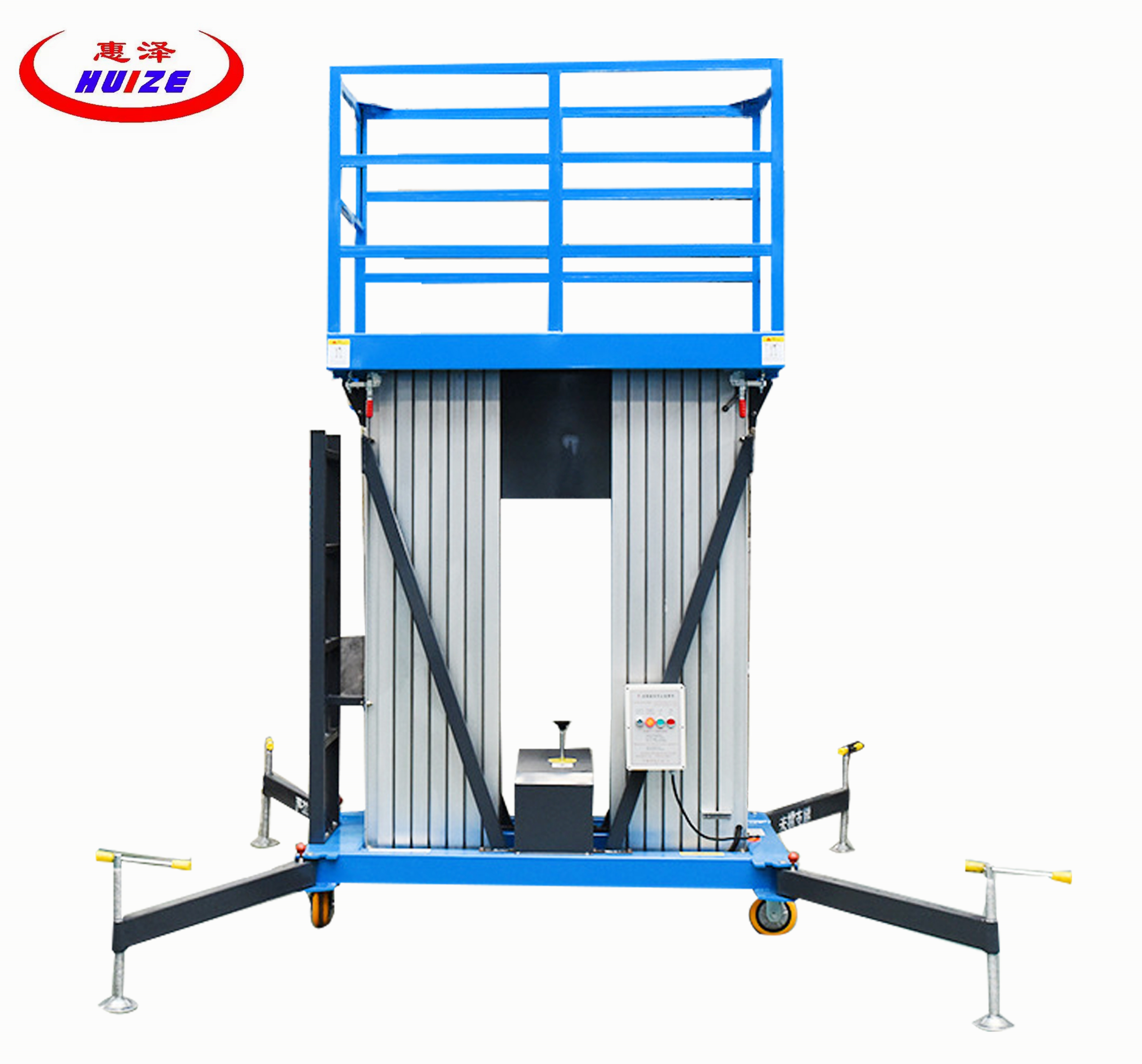 雙桅柱鋁合金升降機